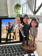 Custom Figurine — Three People
