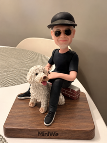 Custom Figurine — Person & Pet