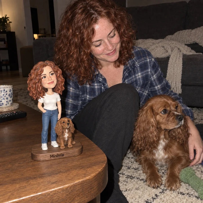 A person and their dog